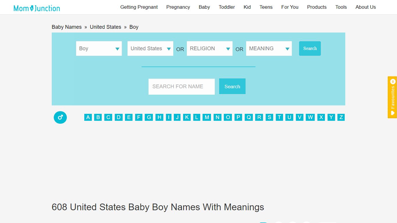 608 United States Baby Boy Names With Meanings | Momjunction