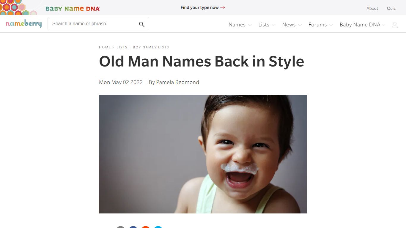 Old Man Names | Nameberry